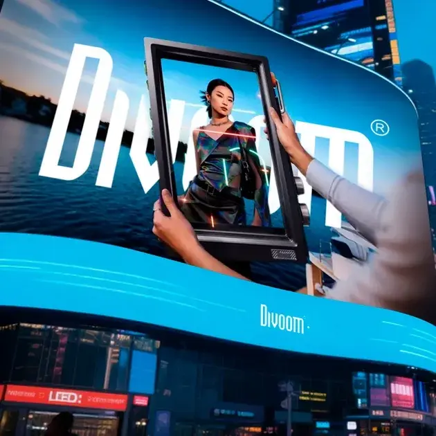 Мультимедійний смарт дисплей фоторорамка Divoom Times Frame Black - фото - №7