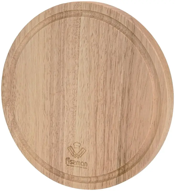 Обробна дошка кругла FISSMAN 25x25x1,5 см (8067) - фото - №0