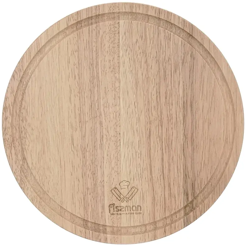 Обробна дошка кругла FISSMAN 25x25x1,5 см (8067) - фото - №1