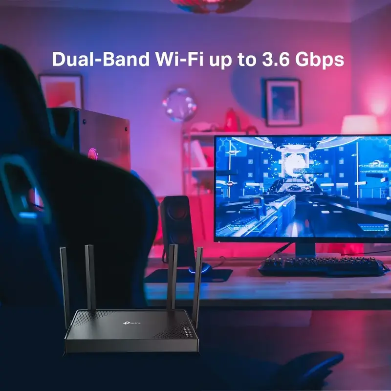Интернет-роутер TP-Link Archer BE220 Wi-Fi 7 (2.4Gz/5Gz) 688+