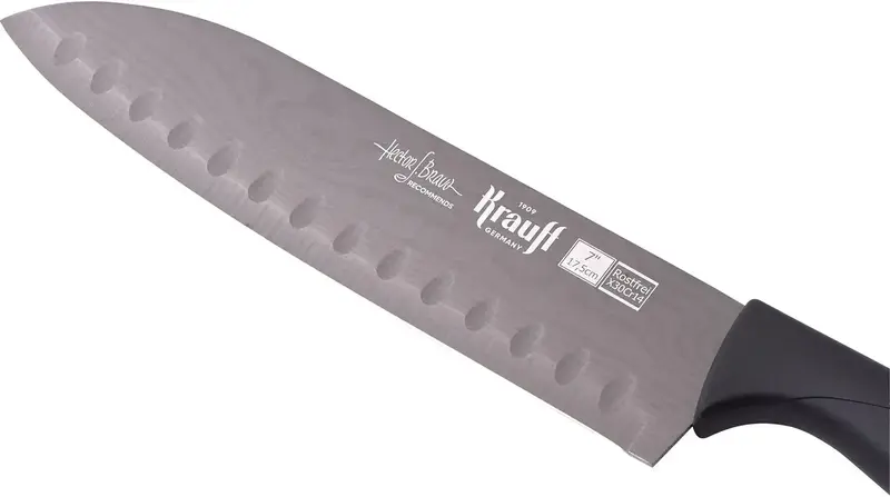 Ніж сантоку 17,5см 29-305-051. Krauff - фото - №1