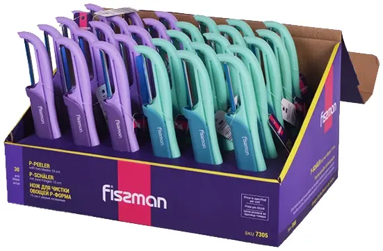 Нож для чистки овощей FISSMAN (7305) - фото - №4