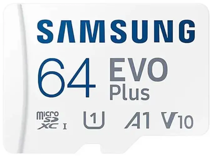 Карта памяти MicroSDXC Samsung EVO+ 64GB V10 W/A MB-MC64SA/EU - фото - №0