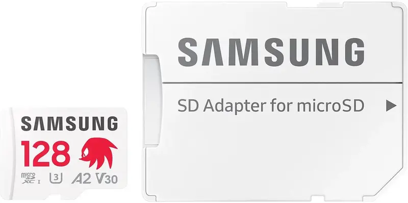 Карта пам'ятi MicroSDXC Samsung PRO+ 128GB W/A MB-MD128SA/LC1 - фото - №1