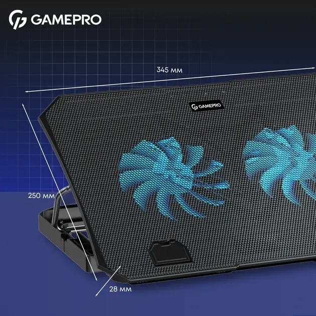 Охолоджуюча підставка для ноутбука Gamepro CP350 - фото - №3