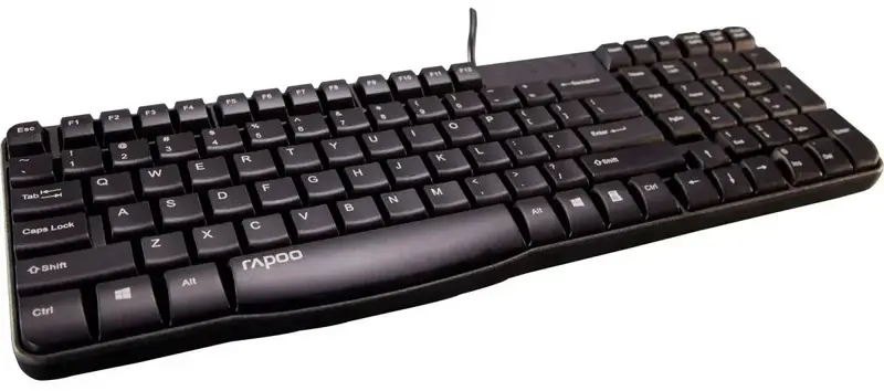 Клавиатура RAPOO N2400, черная - фото - №1