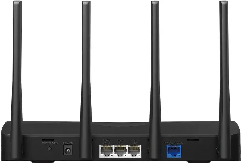 Iнтернет роутер Mercusys MR27BE Wi-Fi 7 (2.4Gz/5Gz) 688+2880Мбит/с - фото - №1