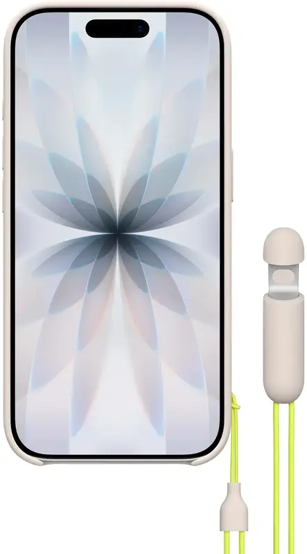 Чехол Beats iPhone 17 Kickstand Case with MagSafe and Camera Control Lime Stone (MGTL4LL/A) - фото - №1