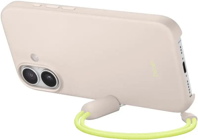 Чехол Beats iPhone 17 Kickstand Case with MagSafe and Camera Control Lime Stone (MGTL4LL/A) - фото - №3