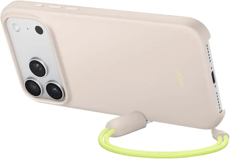 Чохол Beats iPhone 17 Pro Max Kickstand Case with MagSafe and Camera Control Lime Stone (MGTQ4LL/A) - фото - №3