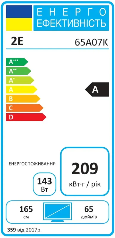 Телевизор 2E-65A07K - фото - №11