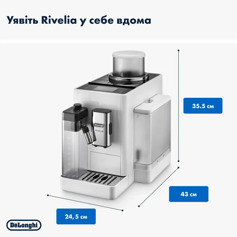 Кавомашина DeLonghi EXAM 440.55 W - фото - №7