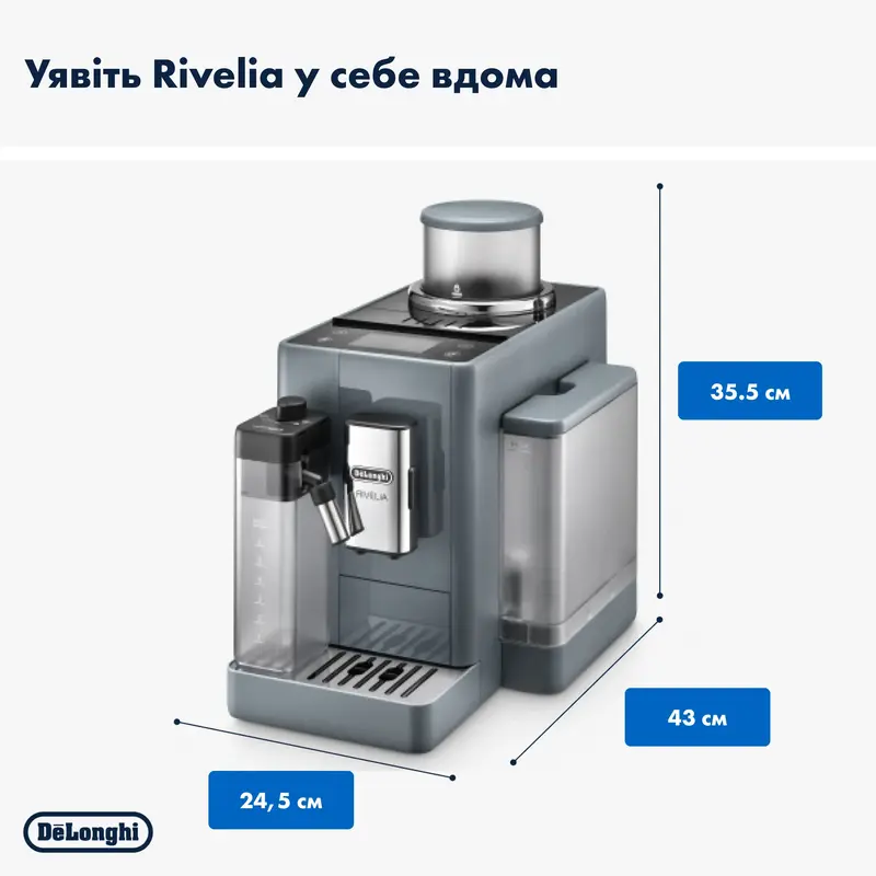 Кавомашина DeLonghi EXAM 440.55 G - фото - №7