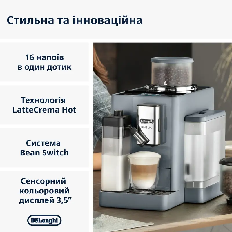 Кавомашина DeLonghi EXAM 440.55 G - фото - №1