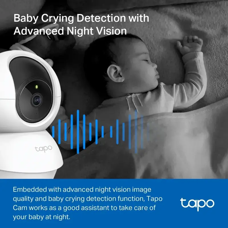 Панорамная домашняя WiFi камера Tapo C200C TP-LINK - фото - №5