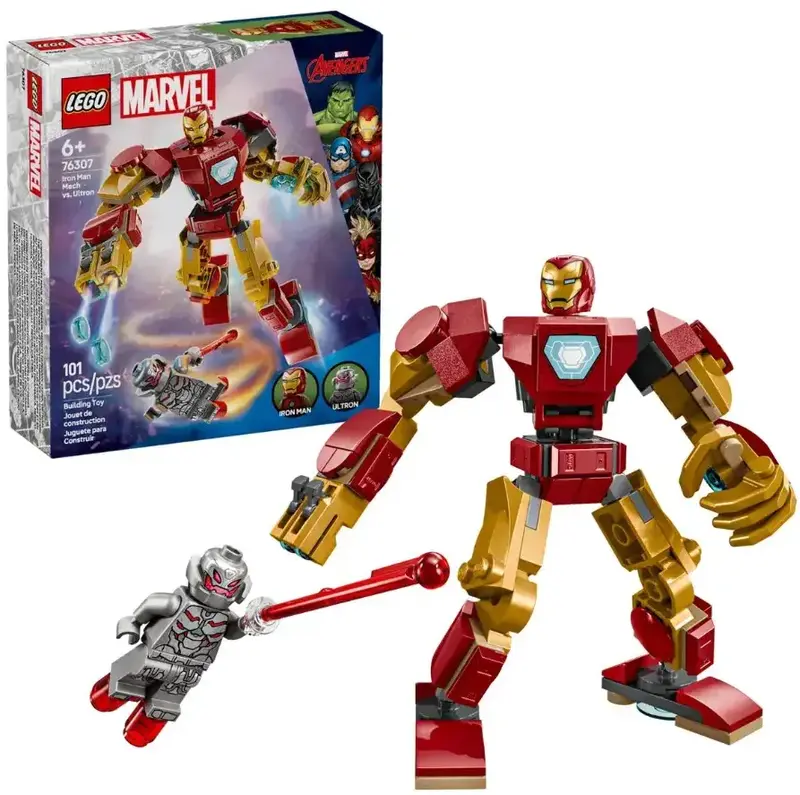 Конструктор LEGO Super Heroes Робот Залізної Людини проти Альтрона, 76307 - фото - №0