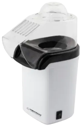 Пристрій для приготування попкорну ESPERANZA Popcorn Maker Poof 1200W White, обмінна гарантія, EKP00 - фото - №0