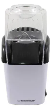Пристрій для приготування попкорну ESPERANZA Popcorn Maker Poof 1200W White, обмінна гарантія, EKP00 - фото - №1