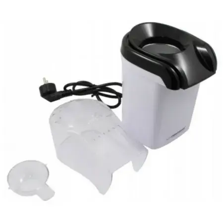 Пристрій для приготування попкорну ESPERANZA Popcorn Maker Poof 1200W White, обмінна гарантія, EKP00 - фото - №3
