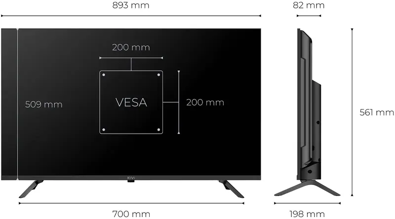 Телевізор Kivi 40F820KB - фото - №6