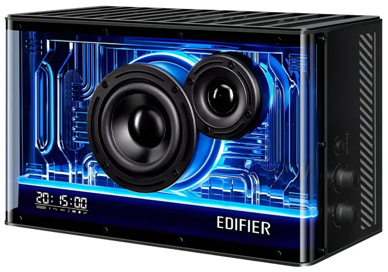 Настольная Bluetooth колонка Edifier QD35 Black - фото - №3