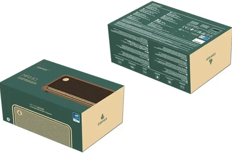 Портативная Bluetooth колонка Edifier MP230 Brown - фото - №4