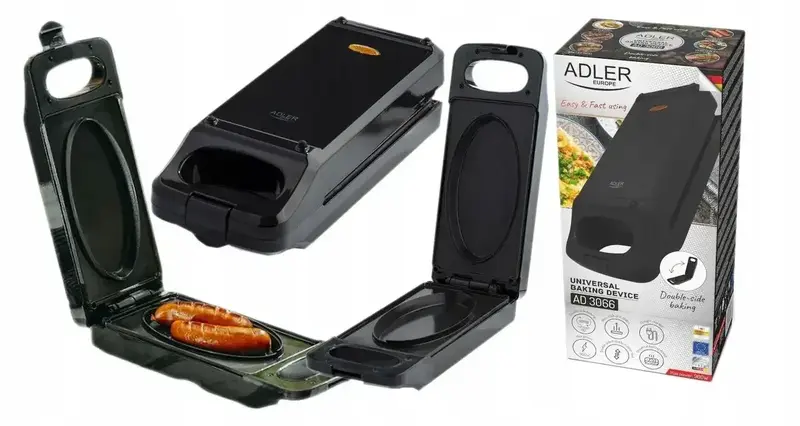 Гриль багатофункціональний Adler AD 3066 - фото - №3