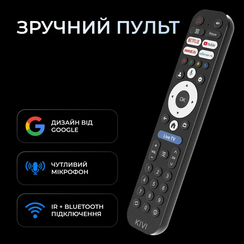 Телевізор Kivi 32H800KB - фото - №12