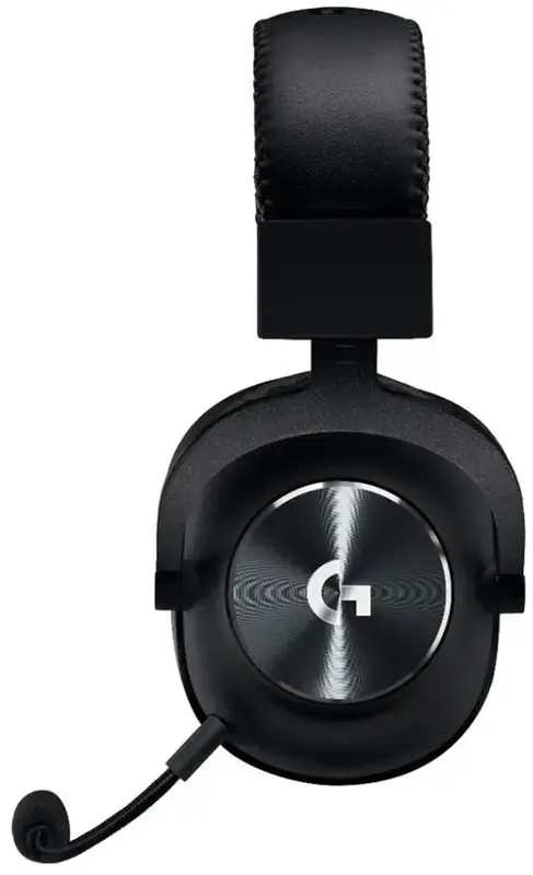 Ігрова гарнітура Logitech G Pro X USB black з підставкою для навушників - фото - №4