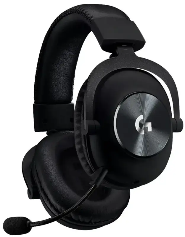 Ігрова гарнітура Logitech G Pro X USB black з підставкою для навушників - фото - №2