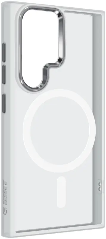 Чехол ArmorStandart Unit MagSafe для Samsung S25 Ultra Matte Clear Silver (ARM82266) - фото - №0