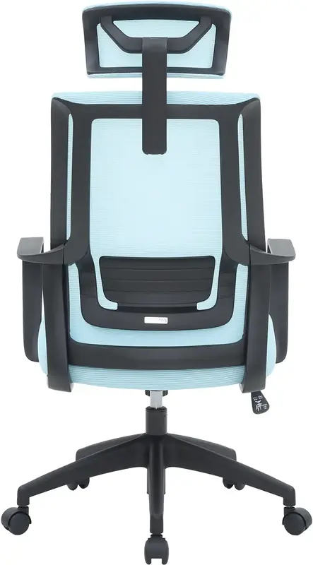 Кресло офисное Officepro Harmony OC310-B-BL-BL Black/Blue - фото - №2