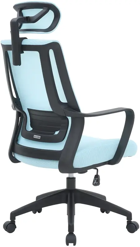 Кресло офисное Officepro Harmony OC310-B-BL-BL Black/Blue - фото - №3