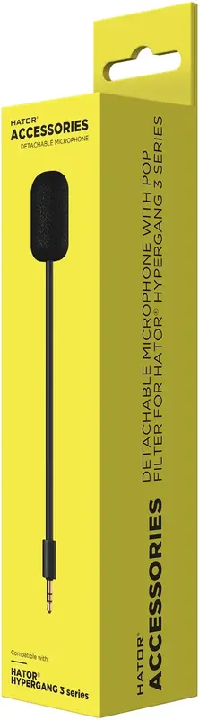 Знімний мікрофон для Hellraizer з поп-фільтром (ACC-220) Black - фото - №3