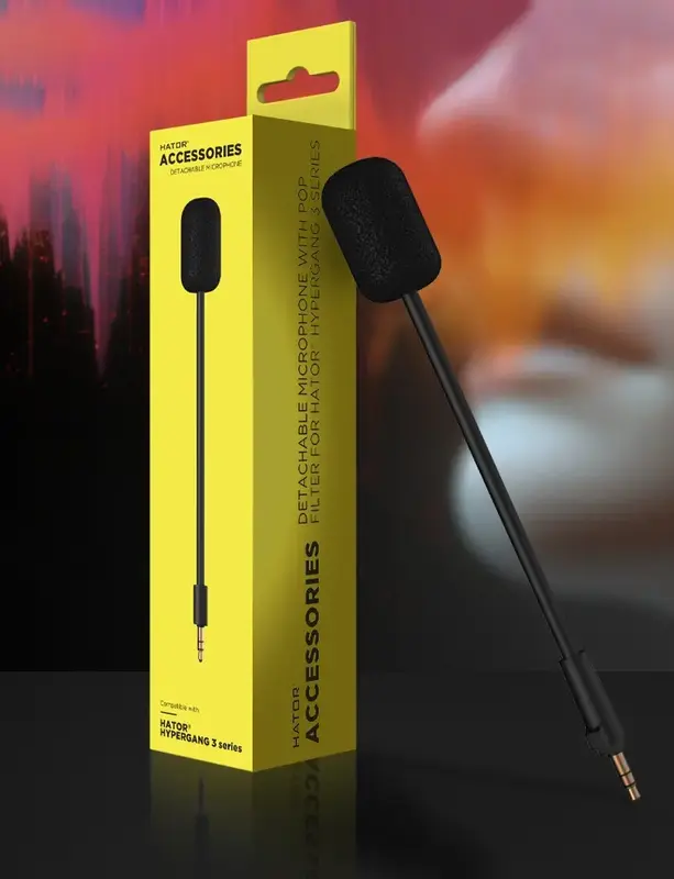 Знімний мікрофон для Hellraizer з поп-фільтром (ACC-220) Black - фото - №4