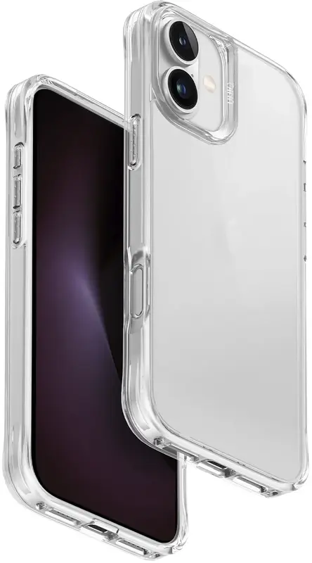 Чохол для Iphone 16 Plus UNIQ HYBRID LIFEPRO XTREME - CRYSTAL CLEAR (UNIQ-IP6.7(2024)-LPRXCLR) - фото - №1
