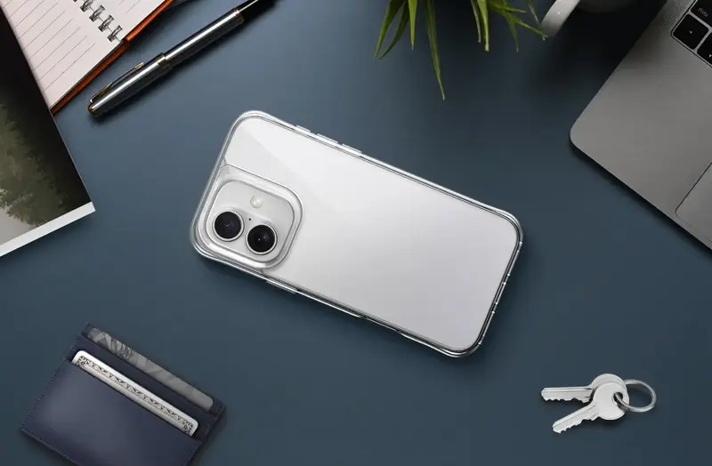 Чохол для Iphone 16 Plus UNIQ HYBRID LIFEPRO XTREME - CRYSTAL CLEAR (UNIQ-IP6.7(2024)-LPRXCLR) - фото - №4