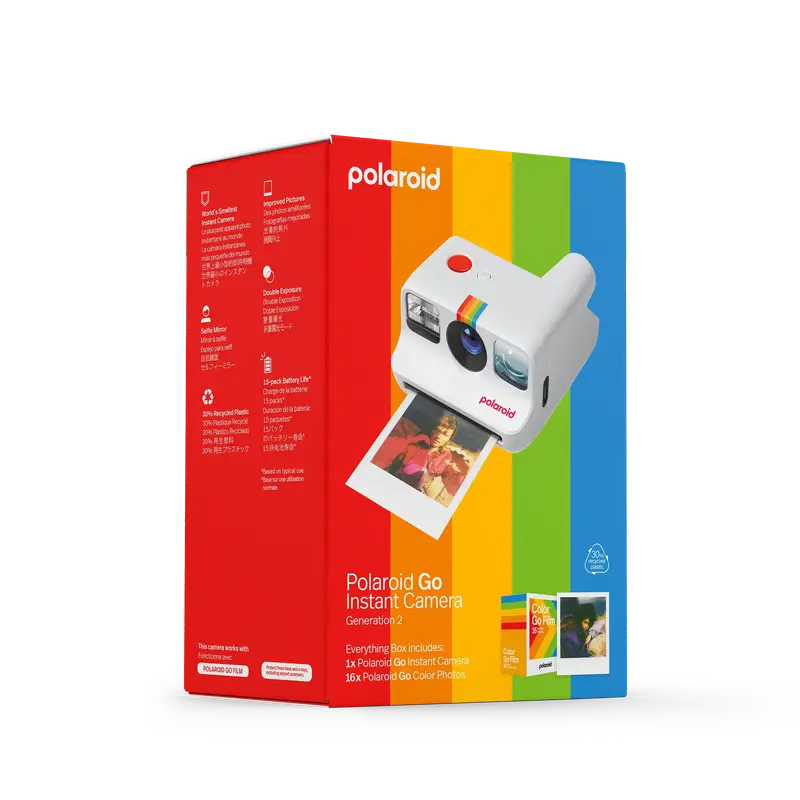 Фотоапарат Polaroid Go Gen 2 White Everything Box - фото - №7