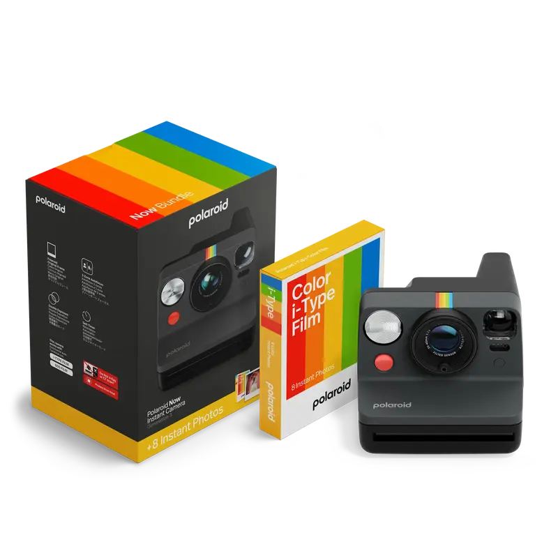 Фотоаппарат Polaroid Now Gen 3 Black + Color Film Bundle (8 photos) - фото - №9