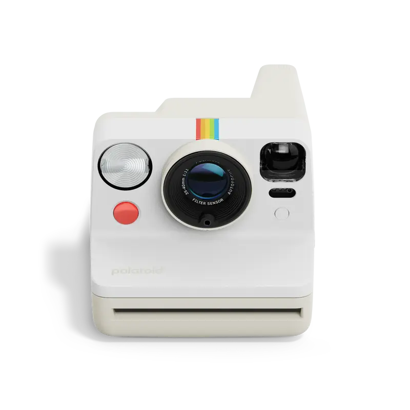 Фотоапарат Polaroid Now Gen 3 Pebble White + Color Film Bundle (8 photos) - фото - №0