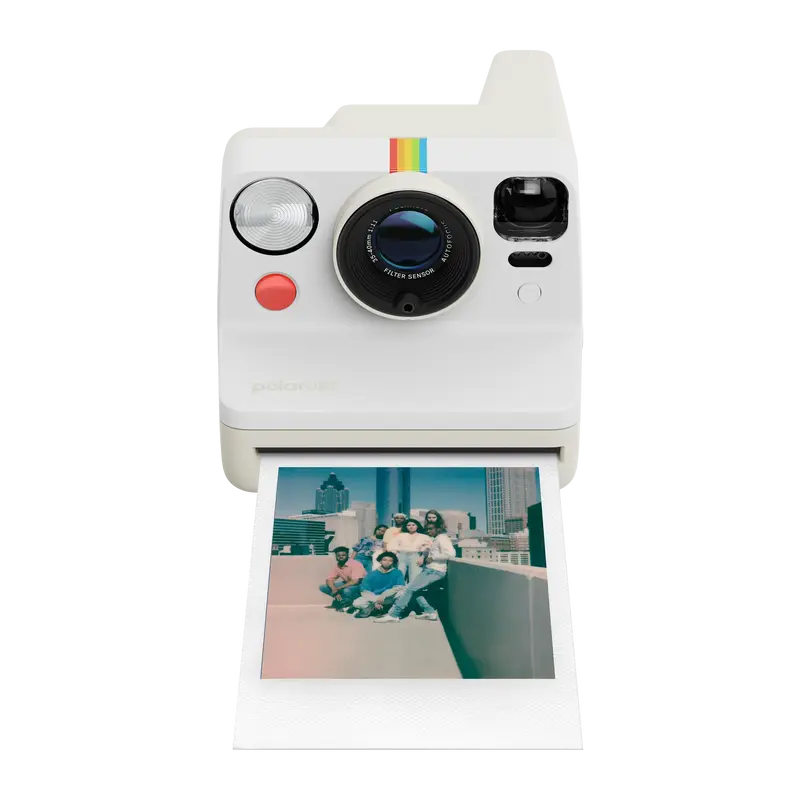 Фотоапарат Polaroid Now Gen 3 Pebble White + Color Film Bundle (8 photos) - фото - №2