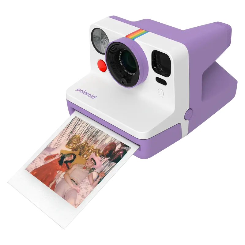 Фотоапарат Polaroid Now Gen 3 Purple + Color Film Bundle (8 Photos) - фото - №3