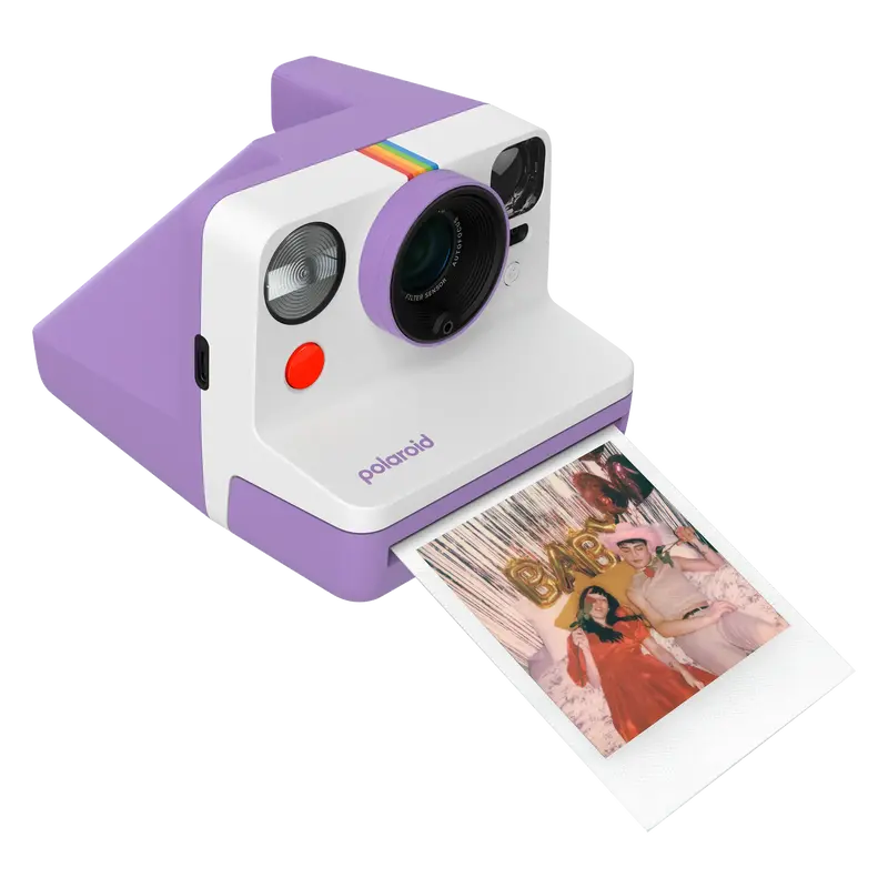 Фотоапарат Polaroid Now Gen 3 Purple + Color Film Bundle (8 Photos) - фото - №4