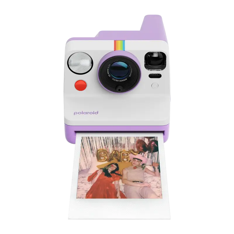 Фотоапарат Polaroid Now Gen 3 Purple + Color Film Bundle (8 Photos) - фото - №2
