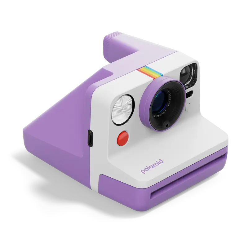 Фотоапарат Polaroid Now Gen 3 Purple + Color Film Bundle (8 Photos) - фото - №1