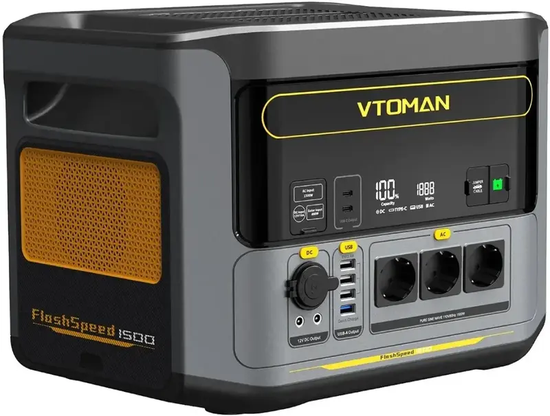 Зарядна станція Vtoman FlashSpeed 1500 PB-58 - фото - №1