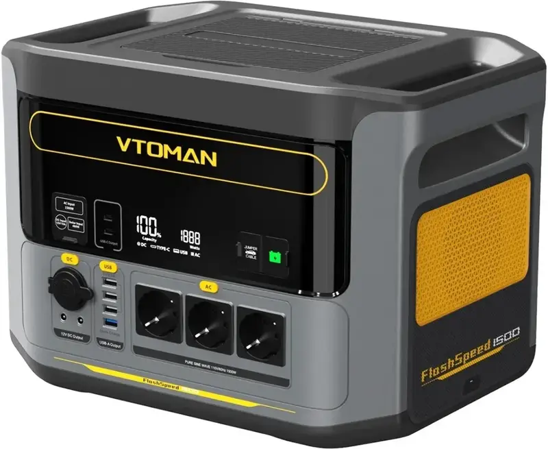 Зарядна станція Vtoman FlashSpeed 1500 PB-58 - фото - №2