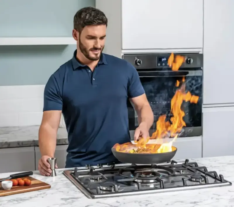 Сковорода Ninja ZEROSTICK Premium 20 см C30020DE - фото - №3