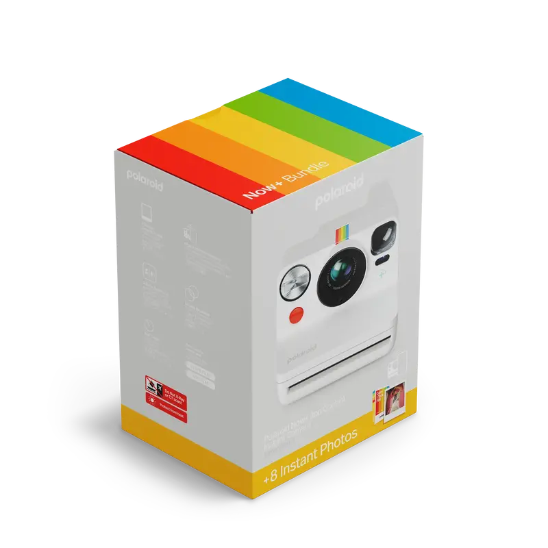 Фотоапарат Polaroid Now+ Gen 3 White + Color Film Bundle (8 photos) - фото - №10