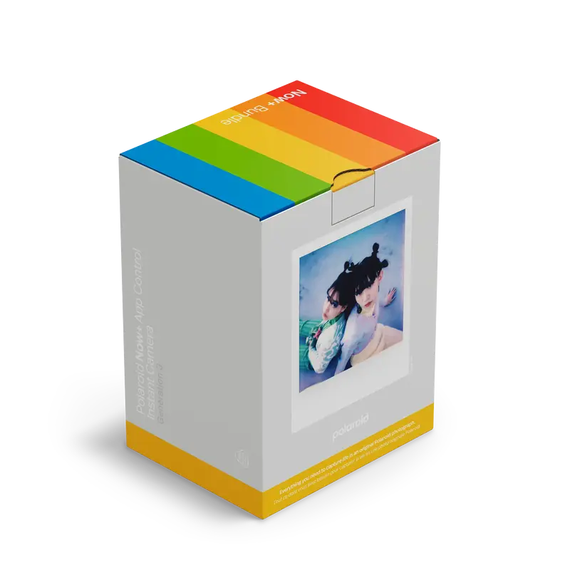 Фотоапарат Polaroid Now+ Gen 3 White + Color Film Bundle (8 photos) - фото - №11